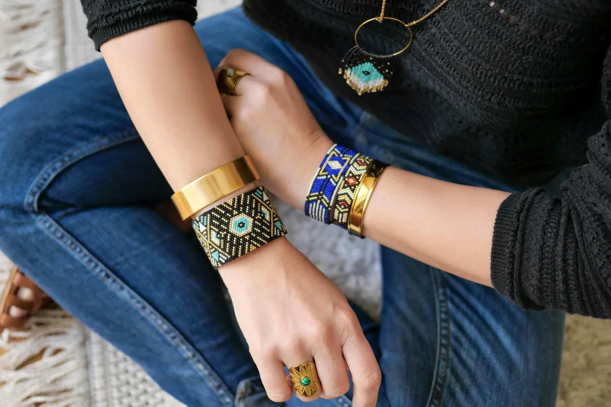 Bracelet Manchette Paros – Image 3