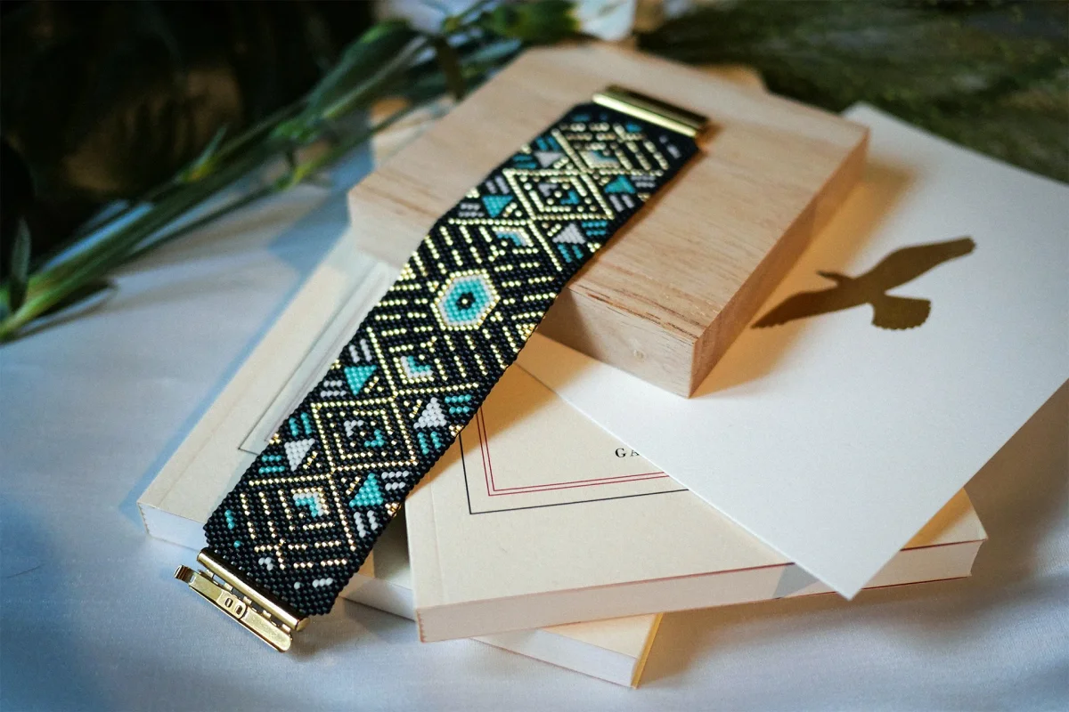 Bracelet Manchette Paros – Image 2