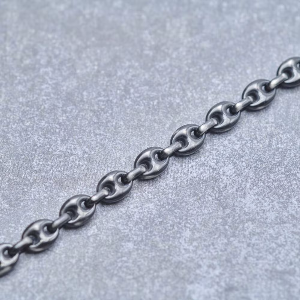 Bracelet Grain De Café Noir Vintage Nemo – Image 4