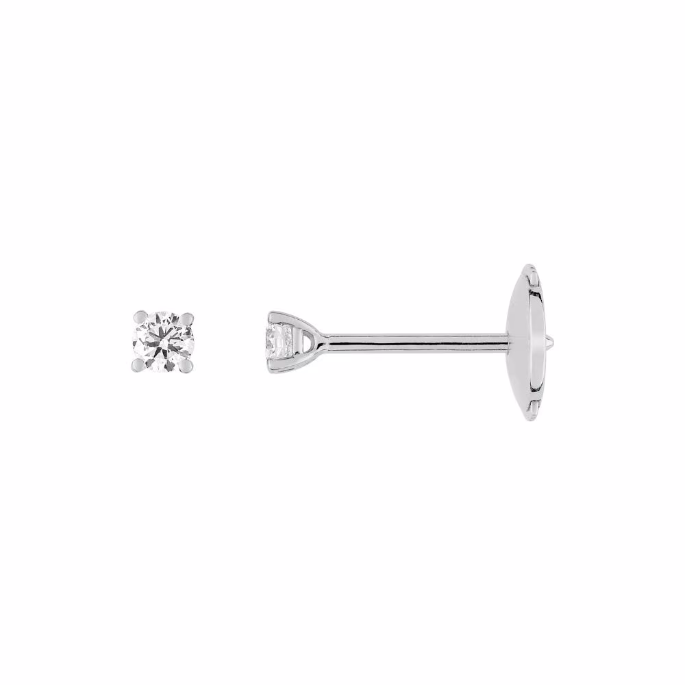 Puces diamants 0.15ct GSI, Julia