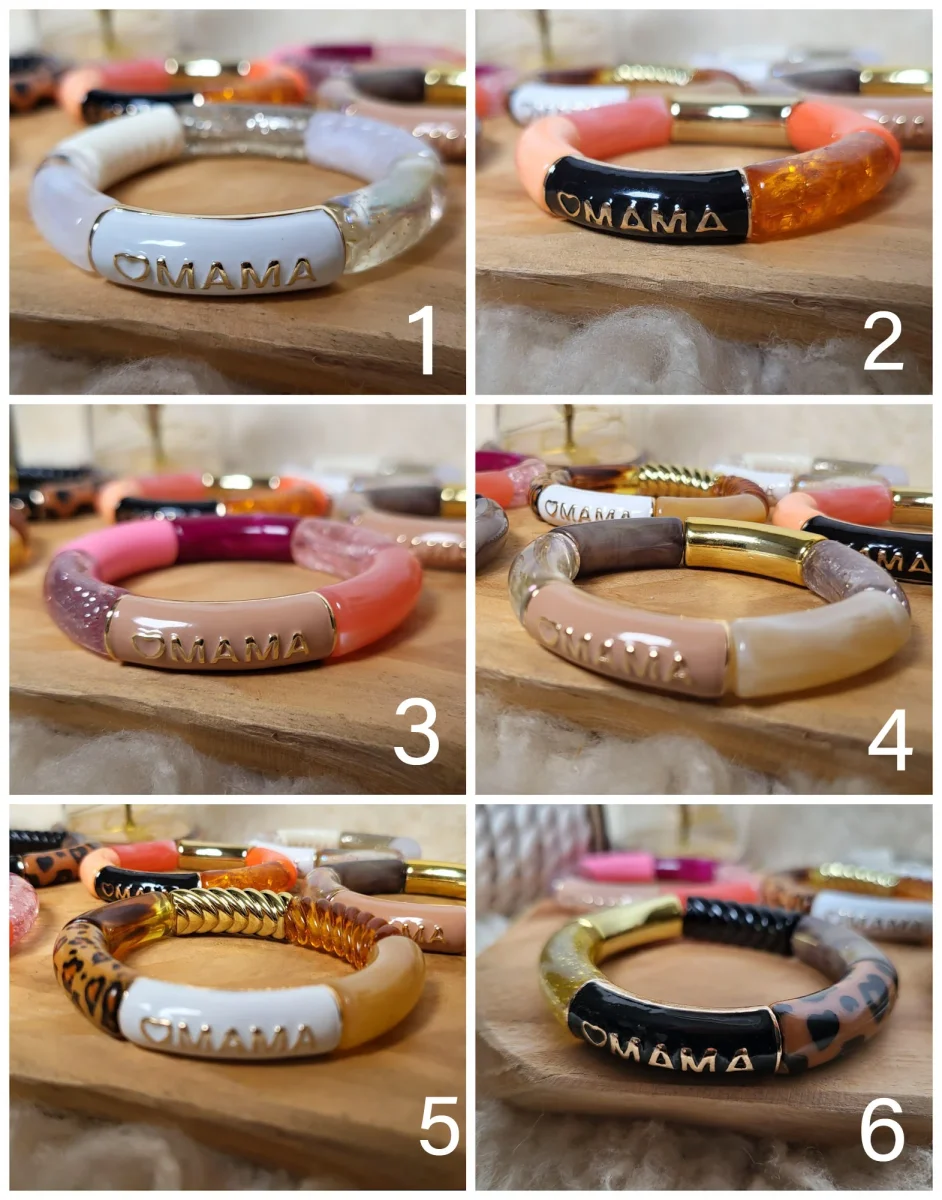 Bracelet Mama glitter léopard fait main – Cadeau original fête des mères ou naissance – Image 6