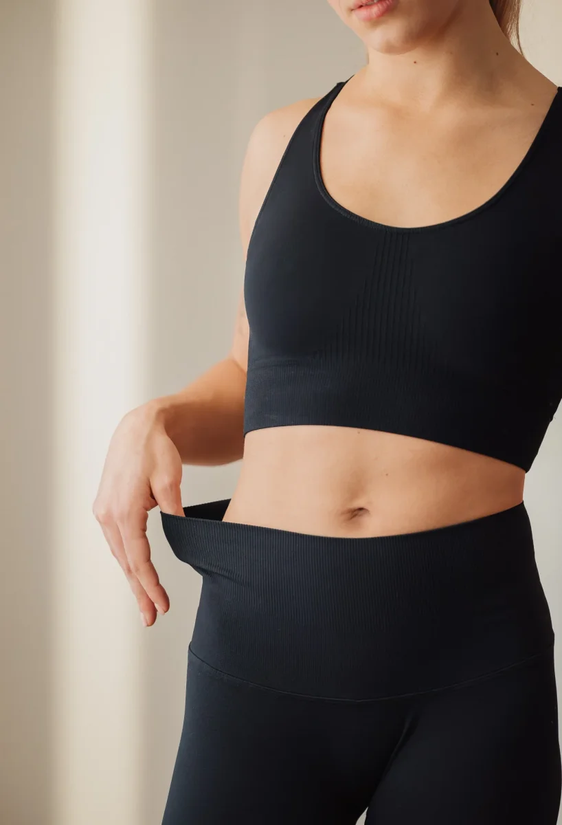 Sculpt Flow – Legging Long – Gamme SkinBloom – Noir – Image 5